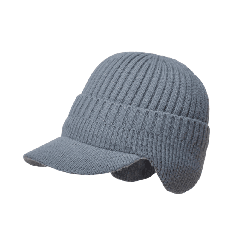 grey beanie hat