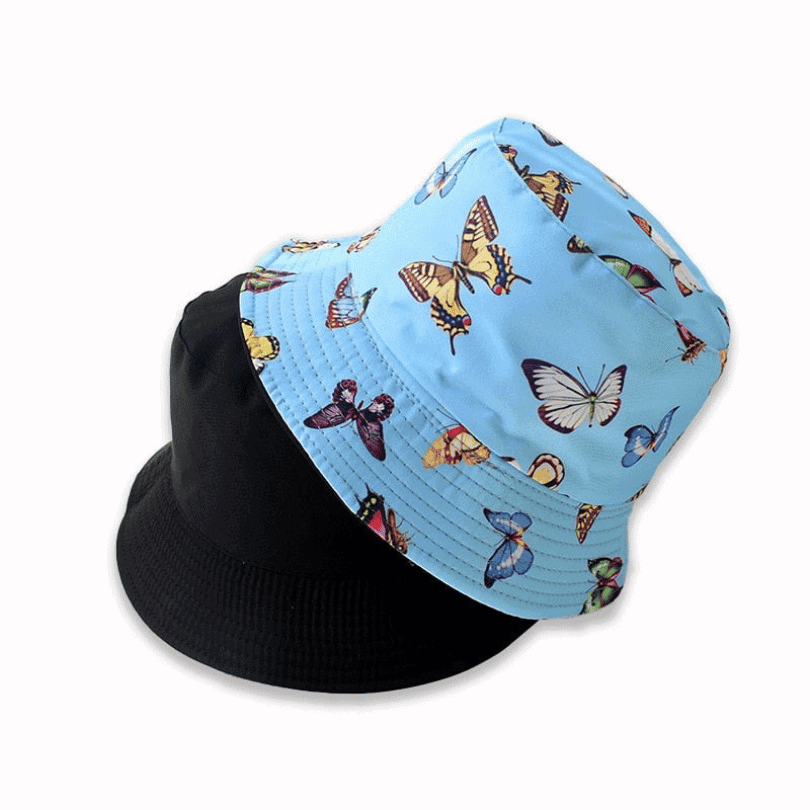 butterfly bucket hat