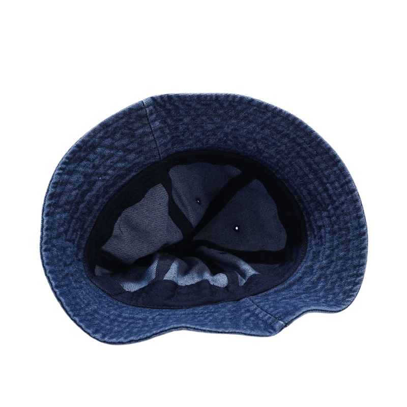 denim bucket hat