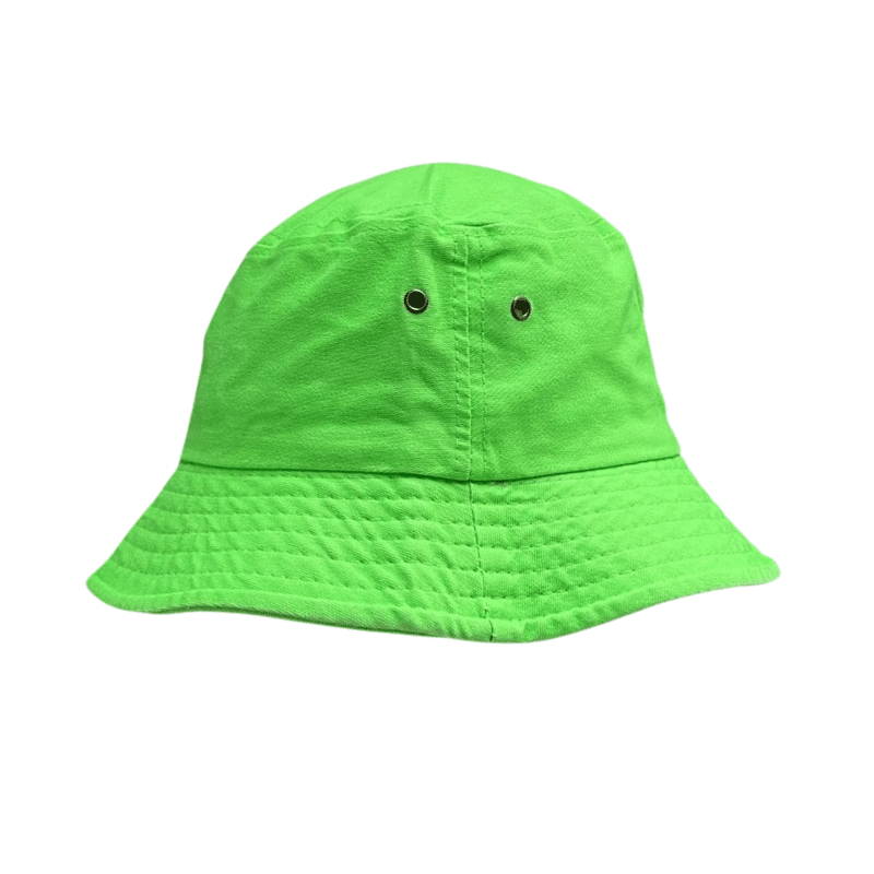 fluro bucket hat