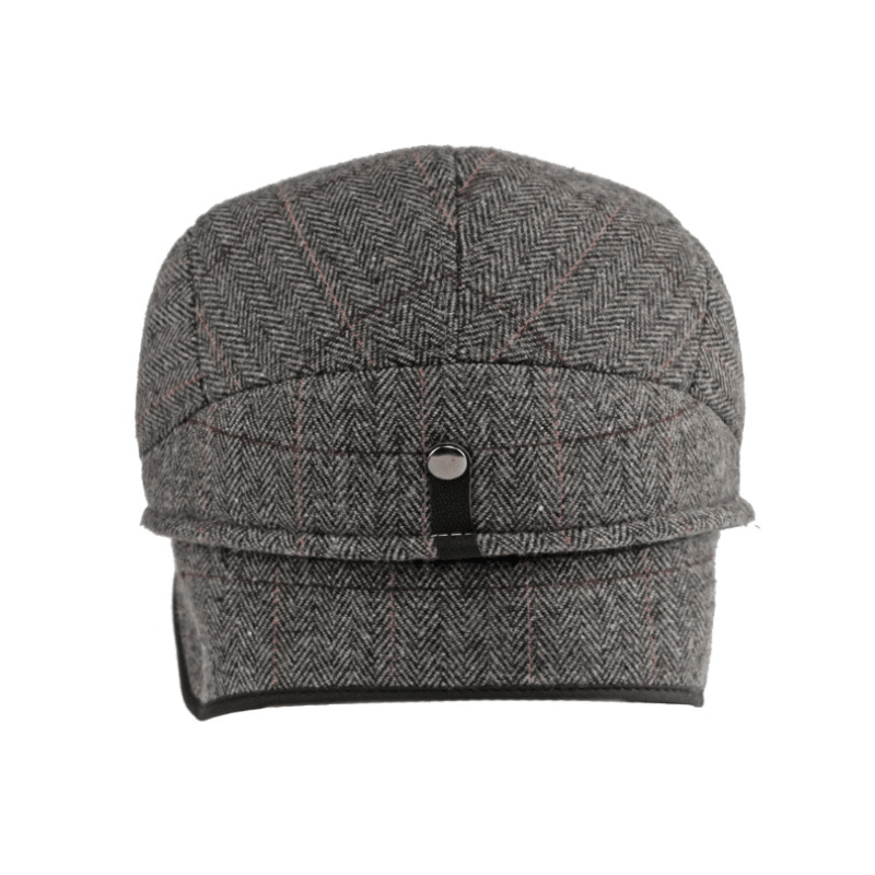 grey beret hat