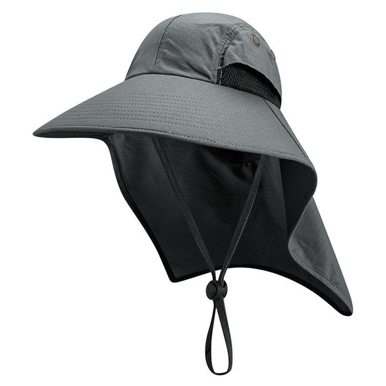 wide brimmed sun hat