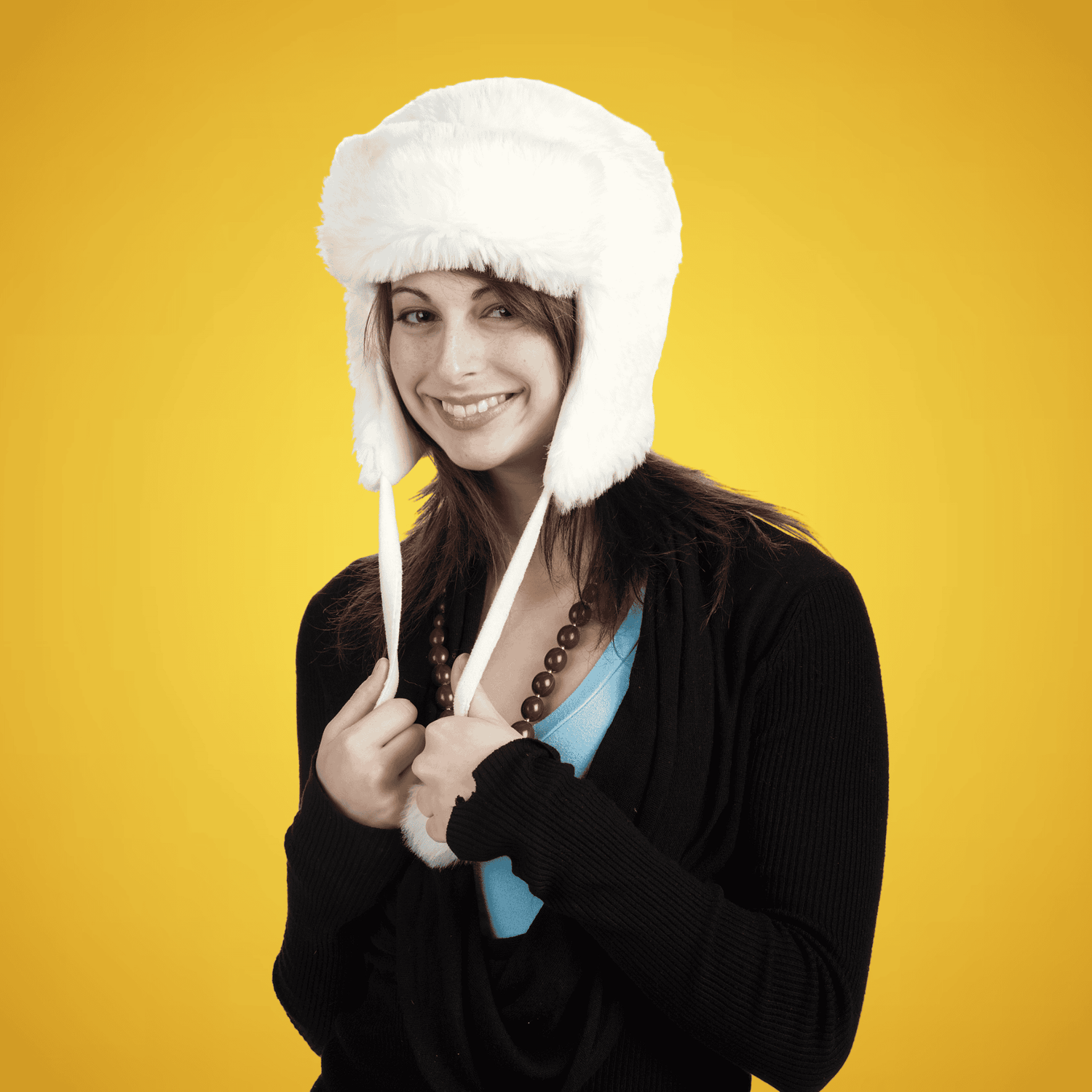 hat with ear flaps