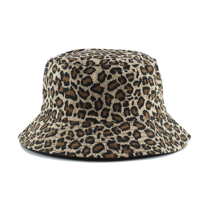 leopard bucket hat