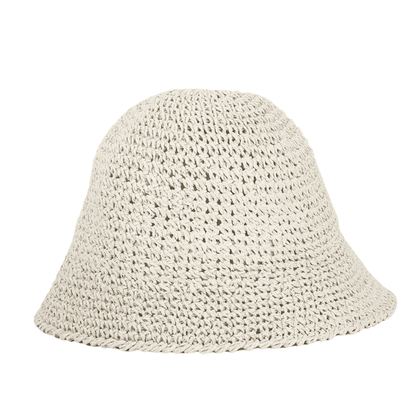 straw bucket hat