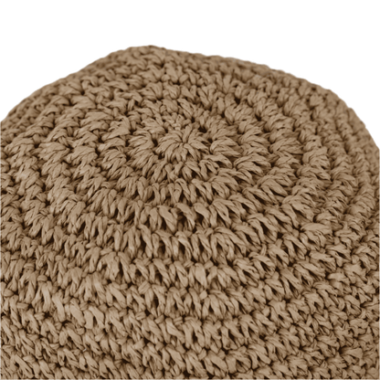 straw bucket hat